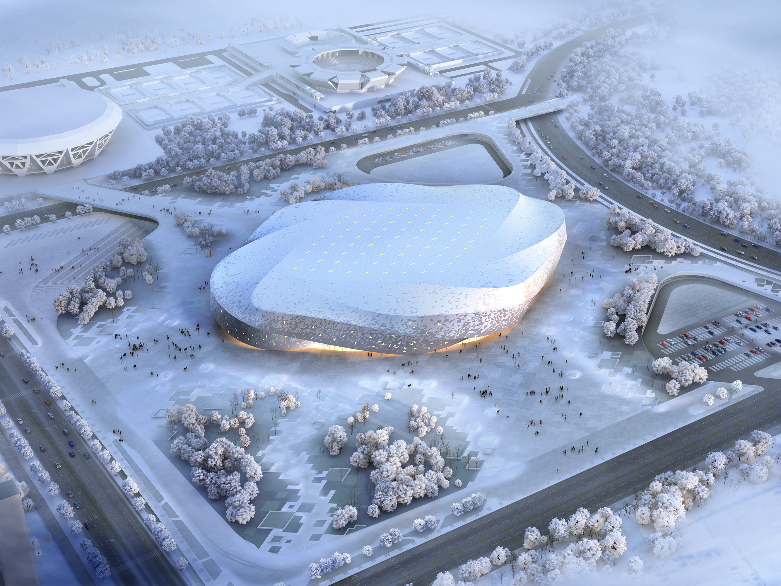 2022 Winter Olympics National Speed Skating Hall | ZXD 